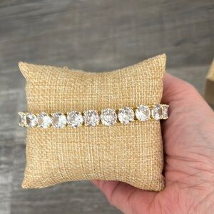 Impression Bracelet Clear/gold